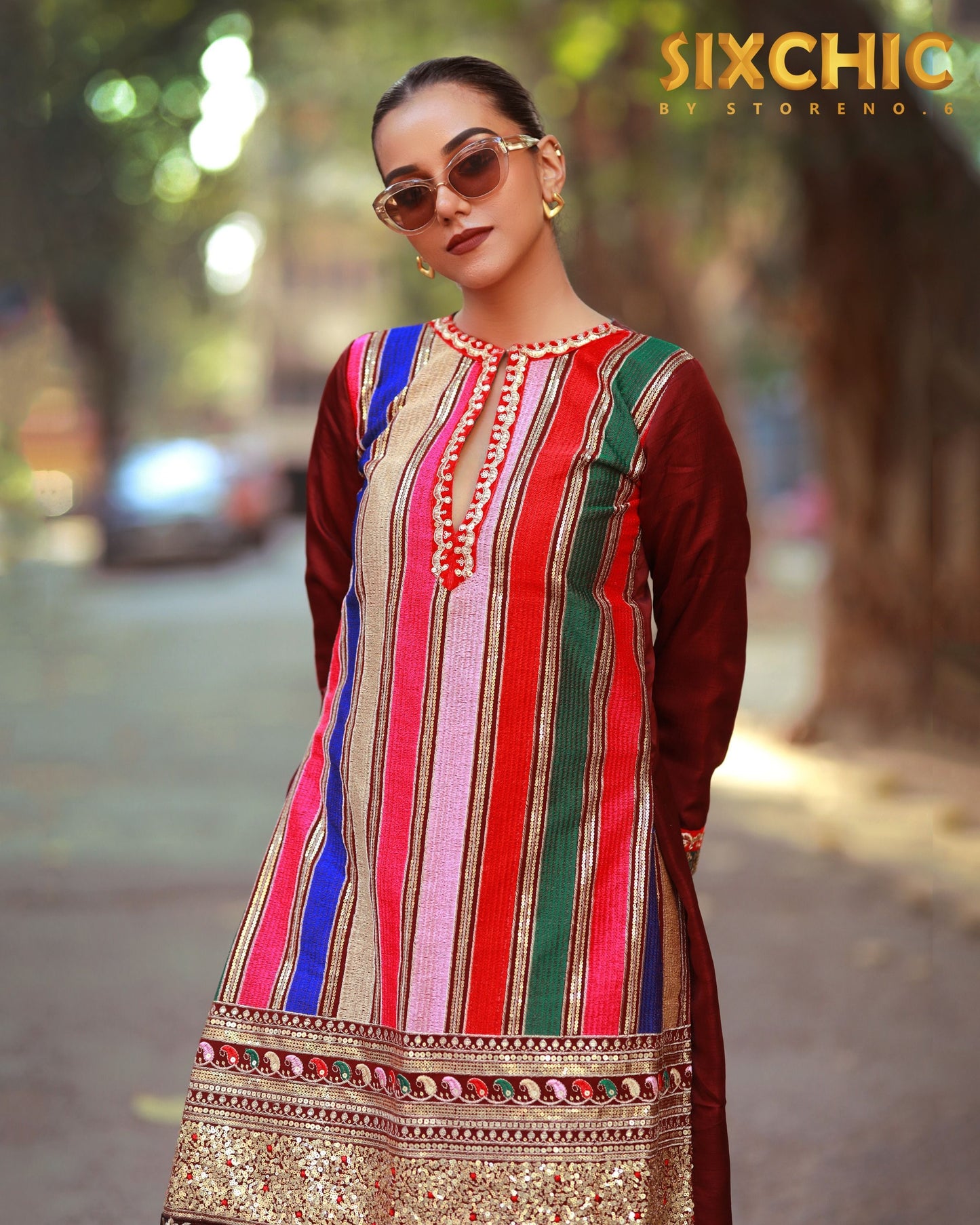 SIXCHIC MISS RAINBOW DRESS