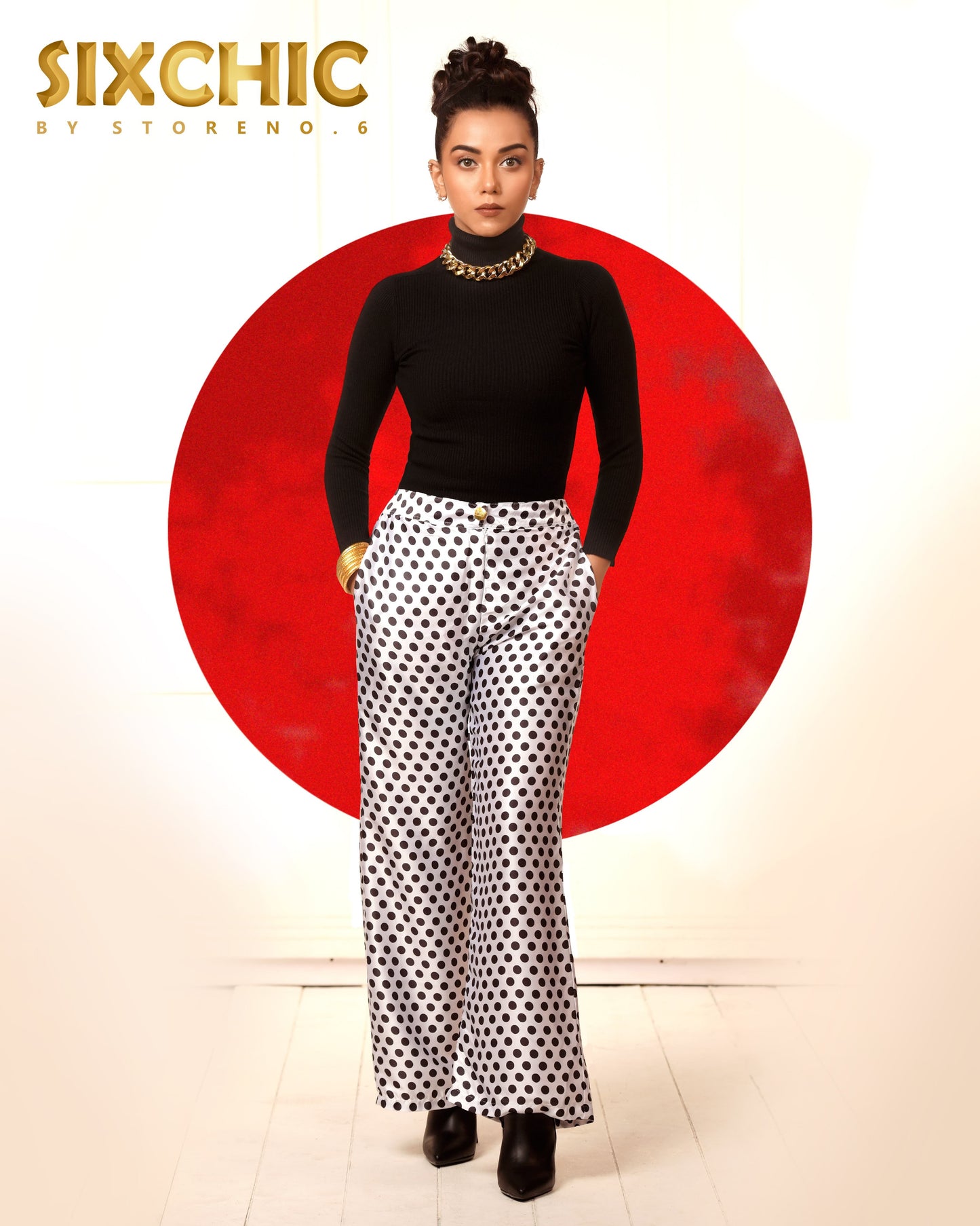 POLKA POSH TROUSERS