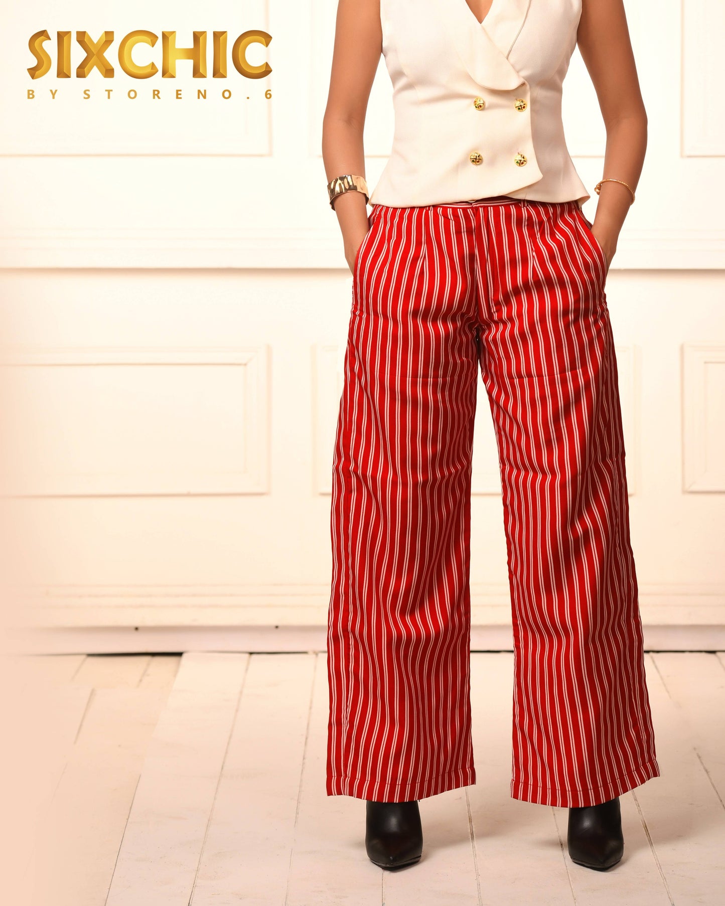 CREAM CAPPELLA WAISTCOAT WITH TITAN TRIM TROUSERS