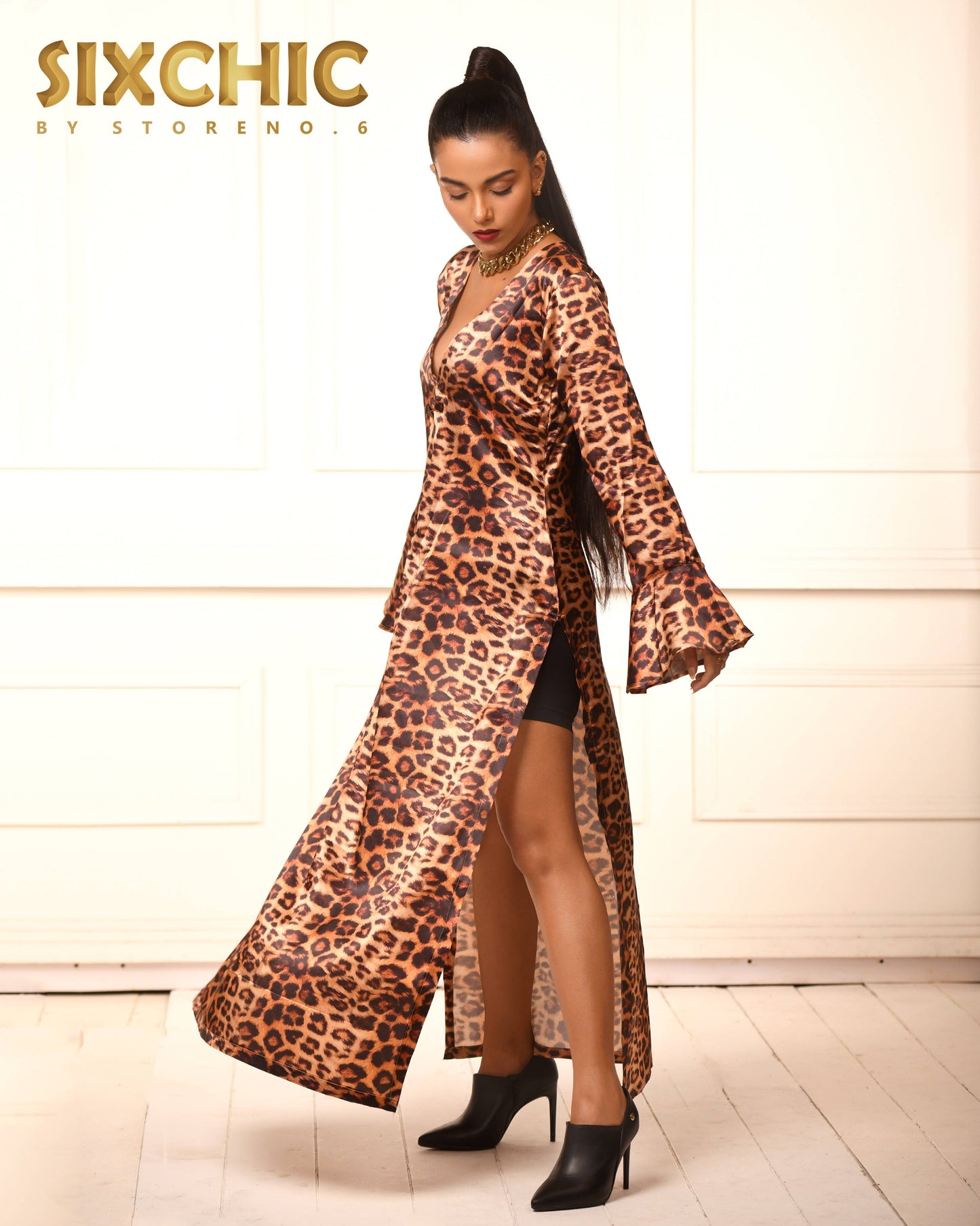 CLASSY CHEETAH DRESS