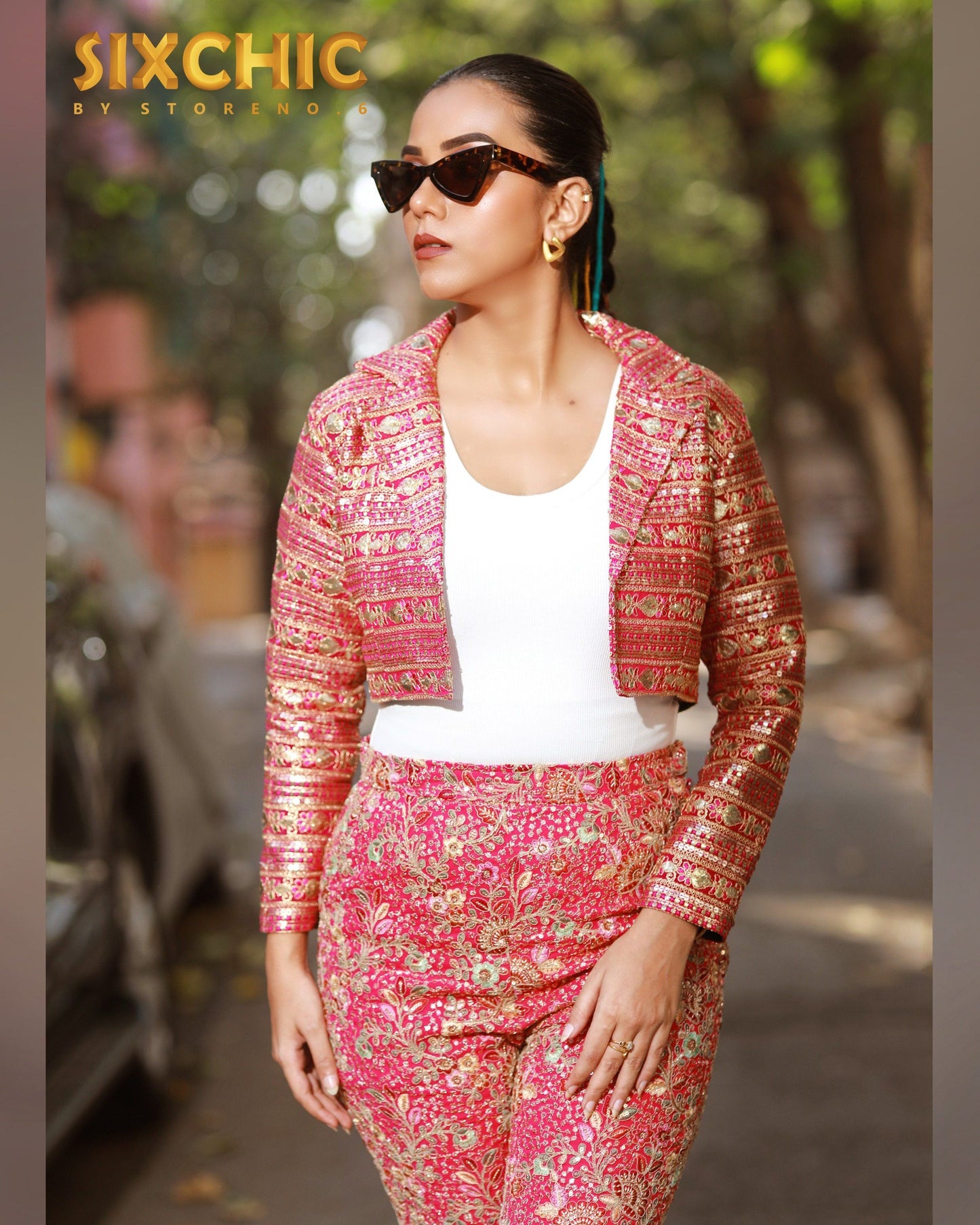 SIXCHIC MISS MEADOW TROUSERS