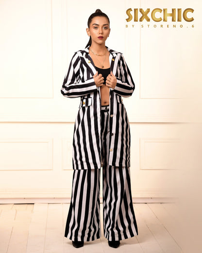 STRIPE SHOW CO-ORD SET